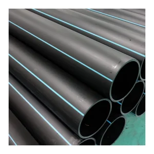 HDPE Water Supply Pipe Plastic Tube High Pressure Durable PE100 Large Diameter Polyethylene Plumbing Pipe