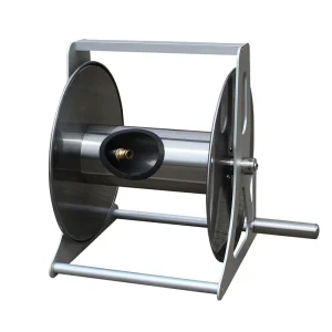 HONGCHEN Model 10112-101 Stainless Steel Brass Wall Mounted High Pressure 1/2” Telescopic Garden Hose Reel