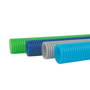 HVAC Fresh Air Ventilation HDPE PE Double Wall Corrugated Plastic Pipe Ventilation Air Ducts HDPE Pipe