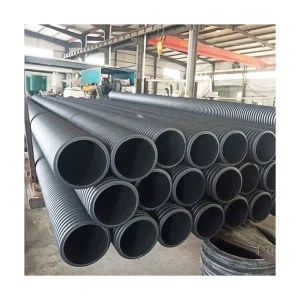 Hdpe Double Wall Corrugated Pe Pipe 48 36 Inch 30 Inch 24 Inch 20 Inch Large Diameter Culvert Pipes for Drain