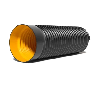 Hdpe Double Wall Corrugated Plastic Drainage Tubing Pipe Dn110-Dn1600mm