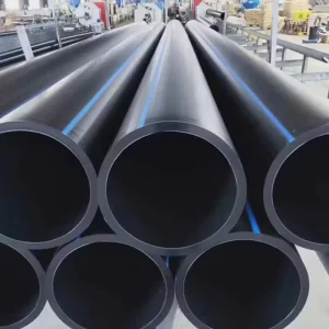 Hdpe Plastic Water Supply Pipe Drain Pipe63mm 800mm 100% Pure Material Material High Pressure Light Durable Soft Buried