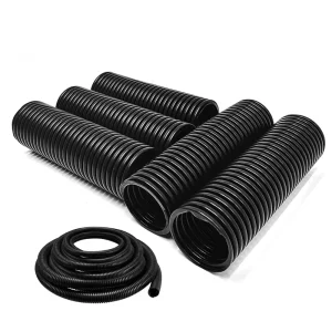 Hdpe Split Hose PA PP PE Material Flexible Wire Conduit Plastic Vacuum Cleaner Parts Vacuum Hose