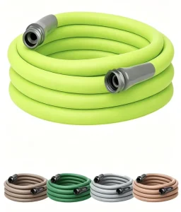 Heavy Duty 5/8 Inch PVC High Pressure Water Hose UV Resistant Flexible Garden Hose for Car Wash