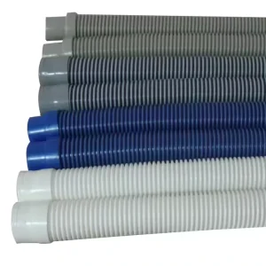 Heavy Duty Flexible EVA Pool Hose Crush-proof Corrugated Floating Vacuum Pipe for Inground Swimming Pool Skimmer Connection