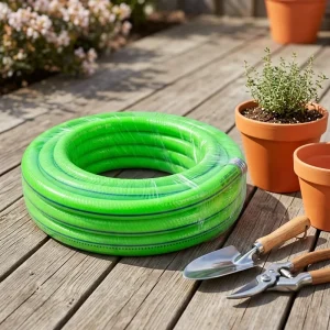 Heavy Duty Flexible PVC Garden Hose Anti-Kink Water Hose Pipe for Lawn Irrigation Garden Watering Car Washing Outdoor Use