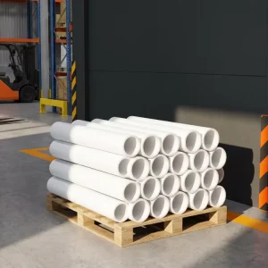 Heavy Duty HDPE PE Core Pipe for Paper Mill Industrial Winding Large Diameter Plastic Spool Tube Winding Core Factory
