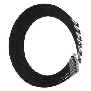 Heavy Duty NBR High Pressure Car Washing Hose for Industrial Cleaning (Custom Wall Thickness)