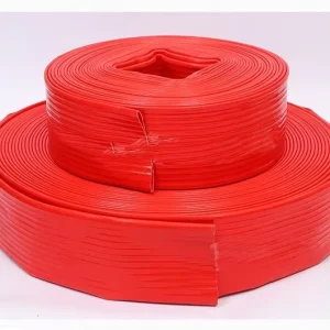 Heavy Duty Plastic PVC Lay flat Hose High Pressure Anti UV Water Discharge Irrigation Tubing for High Volume Water Delivery