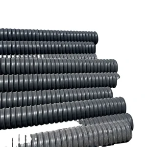 Heavy Duty Underground Sewage and Drainage Pipeline Solutions Steel Belt Reinforced HDPE Corrugated Pipes