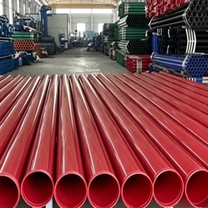 High Adhesion Plastic Coated Composite Pipe for Firefighting Corrosion Resistant Low Maintenance