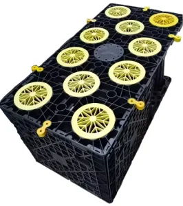 High Capacity Recycled PP Rainwater Harvesting Underground Drainage System Ecofriendly Plastic Rain Water Collector Soakaway