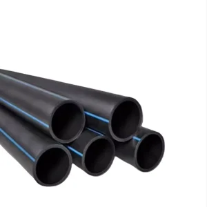High Density Polyethylene (HDPE) PE100 Butt Fusion High Pressure Lightweight Non Toxic Water Supply Pipe 100% Virgin