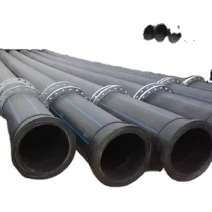 High Density Polyethylene (HDPE) PE100 Dredge Pipe Plastic Water Mine Sludge for Sale Mould Extruding Processed Cut to Size