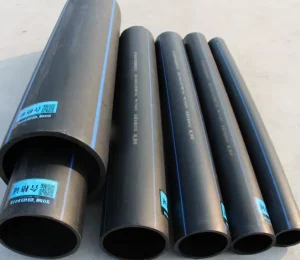 High Density Polyethylene HDPE Pipe Anti Corrosion Underground Water Supply Drainage Plastic Pipeline