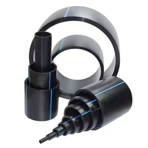 High Density Polyethylene (HDPE) Pipe SDR11 SDR21 Lightweight High Pressure Flexible Non Toxic Conveying Water Gas Qianxin Brand