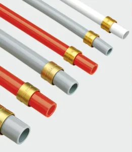 High-Durable PE Multilayer Flexible PERT Plastic Composite Pipe Heat Resistant High Pressure ISO Standard for Floor Heating