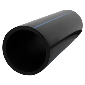 High Durable PE Plastic Water Supply Pipe Large Diameter Round High Pressure with Welding Connection