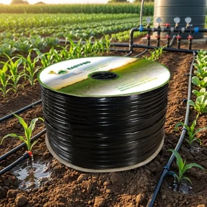 High Efficiency Water-saving PE Durable Irrigation Fertilizer Lay 16mm Drip Tape 0.5mm Thick 40 cm Spacing
