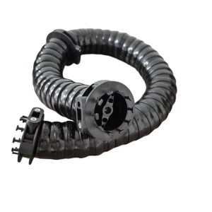 High Flex Open End Hose Open Cap Flexible Conduit Oruga Cables Cnc Circular S Cable Carrier 3D Robot Cable Chain