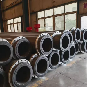 High Lubrication UHMWPE Pipe Anti sticking Non blocking Pipeline for Conveying Viscous Medium and Chemical Sludge