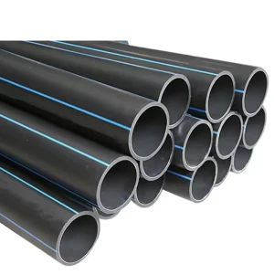High Performance HDPE Plastic Pipe With Solid Wall Design For Reliable Water Supply And Drainage