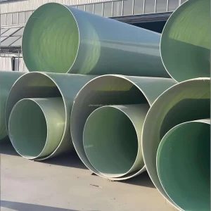 High Performance Large Diameter Fiberglass Pipe Underground GRP Pipe for Chemical Processing Plant