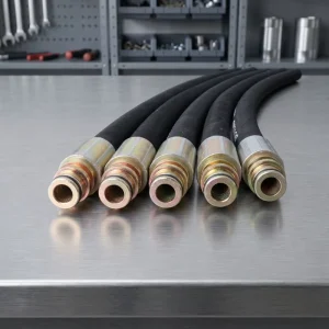 High Performance Mining Hydraulic Hose Reinforced Synthetic Rubber High Pressure Oil Pipe Anti Static Durable Design