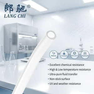 High Performance PFA Tube 260 Heat Resistant Non Toxic Plastic Pipe 8mm OD 6mm ID 100M Length ISO9001 Certified For
