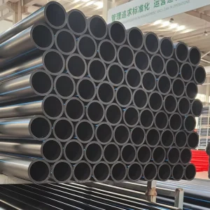 High Pressure 10 Bar 16 Bar HDPE Water Supply Pipes DN75 DN90 DN110 DN125 DN140 DN160 Plastic PE Water Pipe