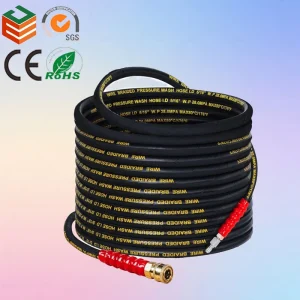 High Pressure 1500PSI Car Wash Hose Flexible PVC with Quick Connect Fit for Auto Truck Van Cleaning