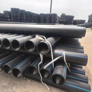 High Pressure 250mm Black HDPE Pipe 2.0Mpa for Water Supply Irrigation Drainage