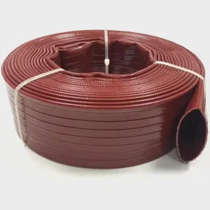 High Pressure 4 6 8 10 bar Agricultural Irrigation Flexible Pump Water Discharge PVC Yellow Blue Red Lay Flat Hose Pipe Tube