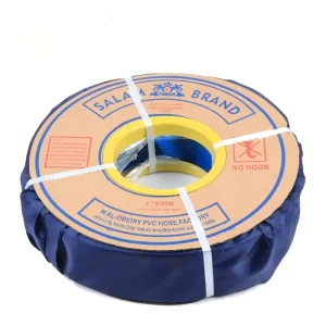 High Pressure 4 Inch PVC Lay Flat Hose Flexible Agricultural Irrigation Pipe Lightweight
