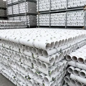 High Pressure 50mm Flexible PVC Pipes Durable Swimming Pool Plumbing Water Line for Pools