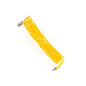 High Pressure 6MM9MM12MM15MM PU Polyurethane Flexible Spring Tubing Hose Pipe with Connector