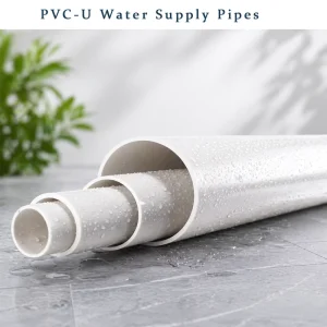 High Pressure Anti Radiation Corrosion Resistant Industrial Sanitary Grade PVC U Water Supply Pipe Lightweight Long Lifespan