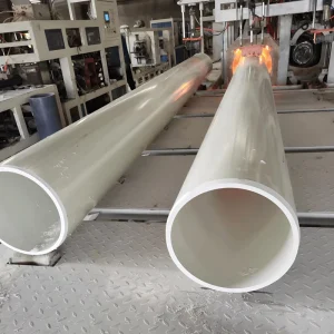 High Pressure Big Size Rectangular PVC Pipe Transparent UPVC Electrical Pipe Accessories 8 Inch ASTM Standard