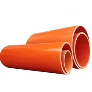 High Pressure CPVC Electrical Cable Conduit MPP Pipe 100mm 200mm Orange Underground Power Conduit Anti Corrosion