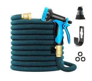 High Pressure Car Wash Soft Hose Latex Inner Tube Garden Retractable Water Gun Factory Direct Sale Made Plastic