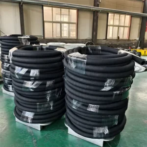 High Pressure Cloth Braided Engine Oil Rubber Hose 20 ~ 100℃ Hydraulic Oil Rubber Pipe Water Oil Air Delivery Flexible Hose