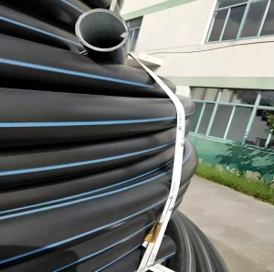 High Pressure Corrosion Resistant HDPE Pipe for Durable Radon Gas Ventilation Duct Decaying Radon Byproducts