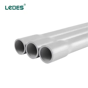 High Pressure Corrosion Resistant Schedule 40 PVC Electrical Conduit 6 Inch Pipe For Electrical Wiring