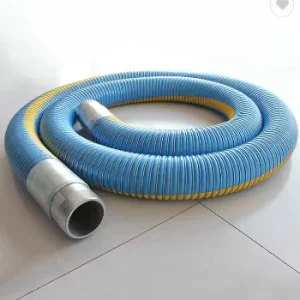 High Pressure Corrugated Polyester Composite Hose Flexible Durable Plastic Tubes for Oil and Chemical Fluids