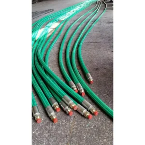 High Pressure Customizable Black EPDM Drilling Rubber Hose Steel Wire Reinforcement Oil Drilling Hose Customizable Cutting