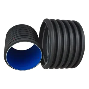 High Pressure Durable Flexible HDPE 300mm Double Wall Corrugated Drainage Sewage Pipe SN8 Anti-Corrosion