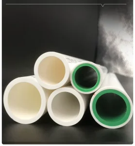 High Pressure Durable Flexible PPR Plastic Pipe Anti Corrosion Grey Color for Water Pipe System Industrial Use