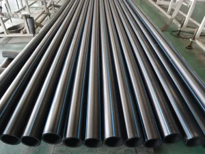 High Pressure Durable HDPE Pipe 90mm 500mm 280mm SDR11 SDR17 PE100 Water Supply Customizable Length 100% Virgin Heat Resistant