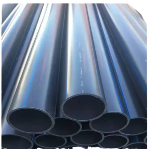 High Pressure Durable High Density DN16mm-630mm Polyethylene HDPE Industrial Plastic Pipe Lightweight PE100