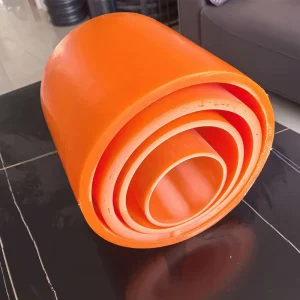 High Pressure Durable Orange PP MPP Electrical Conduit Pipe for Power Communication Cable Protection Tube